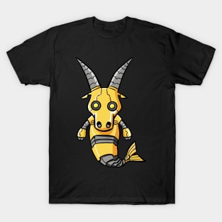 Capricorn robotic zodiac sign T-Shirt